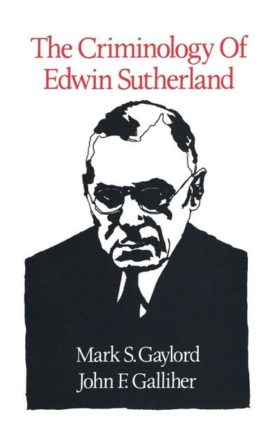 Produktbild: The Criminology of Edwin Sutherland