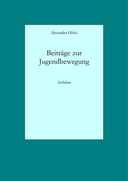Produktbild: Beitr&auml;ge zur Jugendbewegung