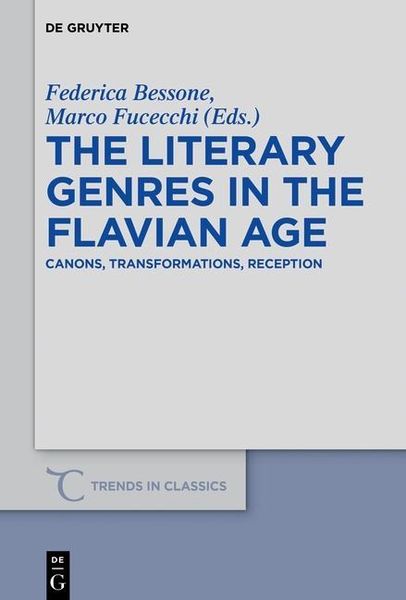 Produktbild: The Literary Genres in the Flavian Age