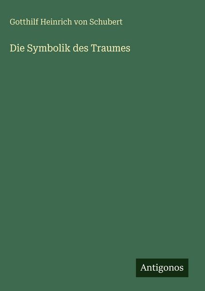 Produktbild: Die Symbolik des Traumes