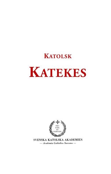 Produktbild: Katolsk katekes