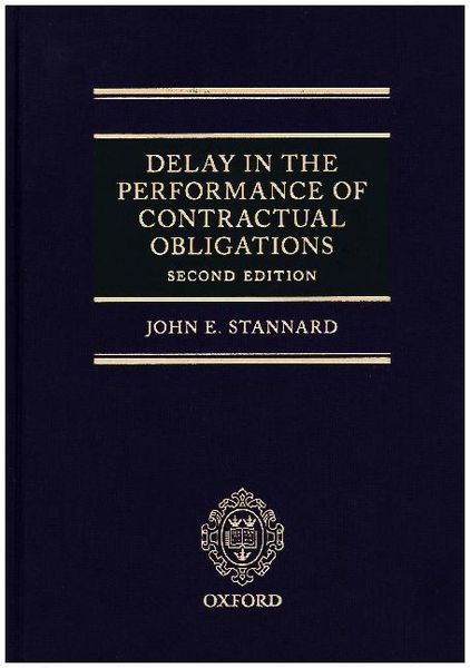 Produktbild: Delay in the Performance of Contractual Obligations