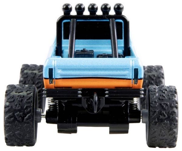 Produktbild: Amewi Orange Brushed 1:64 RC Modellauto Elektro Monstertruck Heckantrieb (2WD) RtR 2,4 GHz mit Lichteffekt, inkl. Akku und Ladekabel