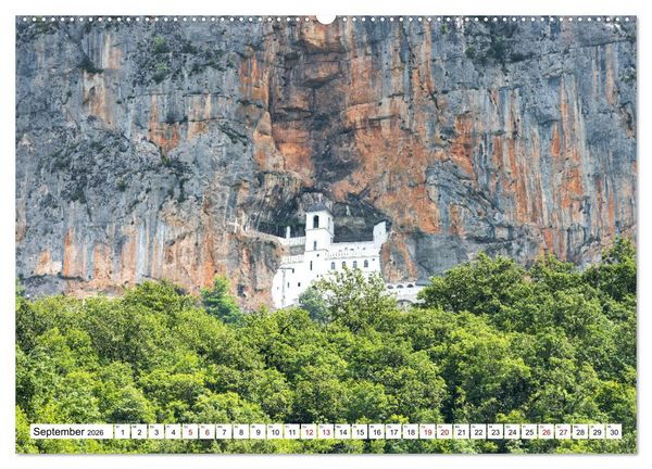 Produktbild: Montenegro - Das Land der schwarzen Berge (Wandkalender 2026 DIN A2 quer), CALVENDO Monatskalender