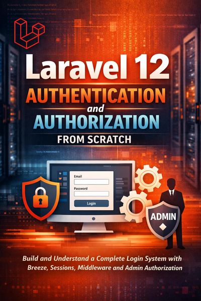 Produktbild: Laravel 12 Authentication and Authorization from Scratch