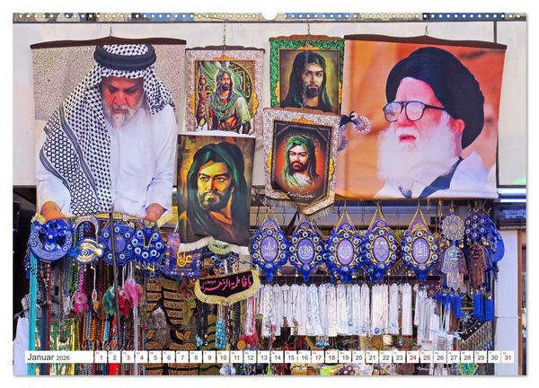 Produktbild: Irak Ein Streifzug durch Baghdad (Wandkalender 2026 DIN A2 quer), CALVENDO Monatskalender