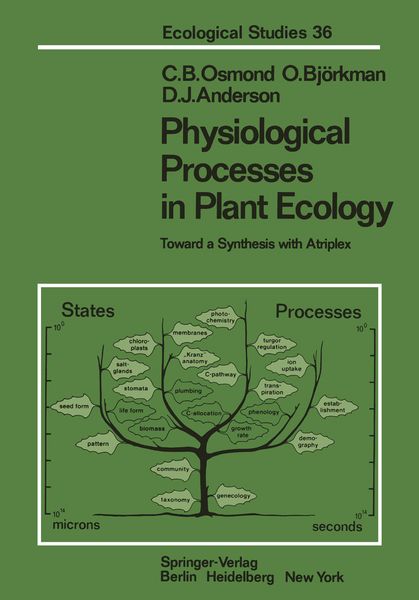 Produktbild: Physiological Processes in Plant Ecology