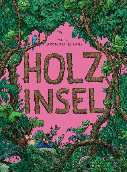 Holzinsel, Gebundene Ausgabe von Zuni Fellehner,Christopher Fellehner, Kibitz Verlag, 978-3-948690-48-9