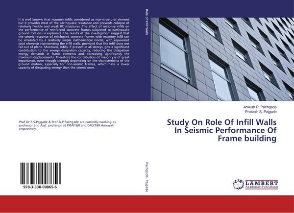 Produktbild: Study On Role Of Infill Walls In Seismic Performance Of Frame building