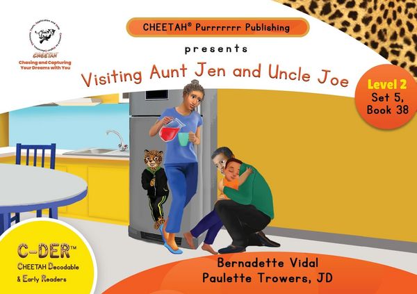 Produktbild: C-DER (Cheetah Decodable & Early Readers) Set 5, Book 38, Visiting Aunt Jen and Uncle Joe