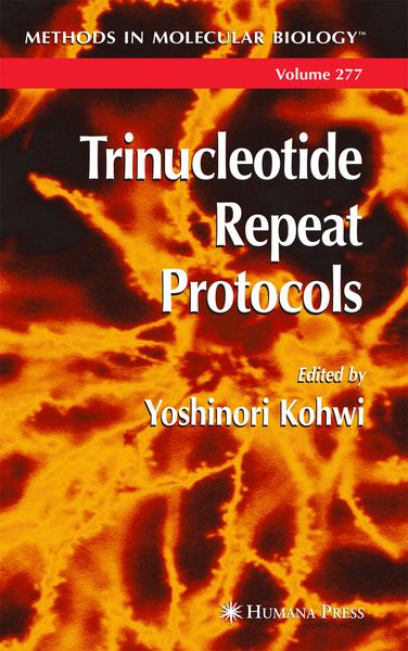 Produktbild: Trinucleotide Repeat Protocols