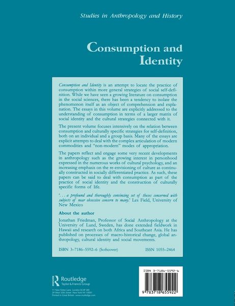 Produktbild: Consumption and Identity