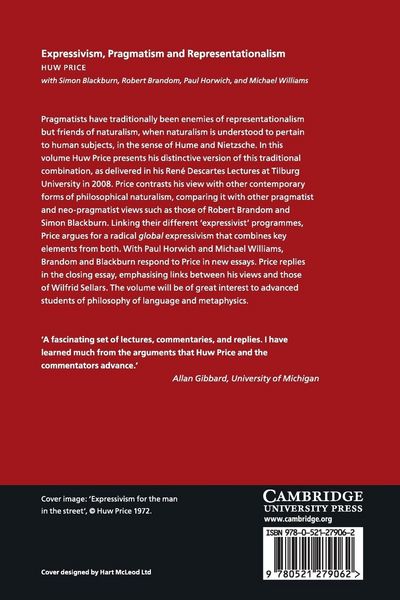 Produktbild: Expressivism, Pragmatism and Representationalism