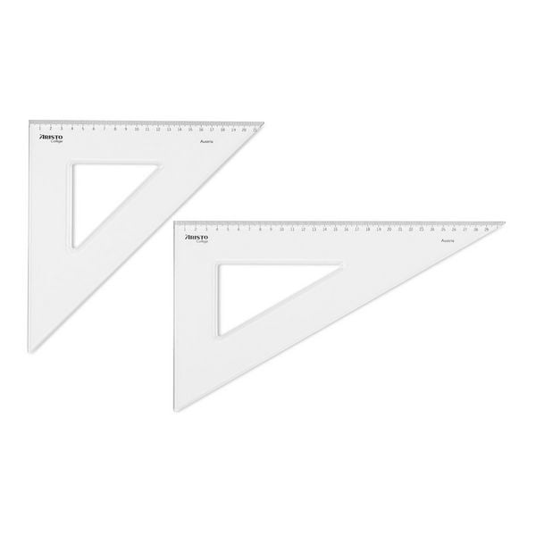 Produktbild: ARISTO College Dreieck Set 30 cm, 2er Set mit AR23430 und AR23630