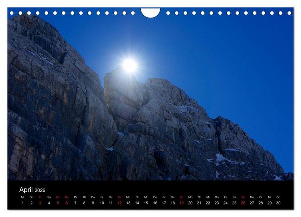 Produktbild: Der Dachstein - Massiv in den Alpen (Wandkalender 2026 DIN A4 quer), CALVENDO Monatskalender