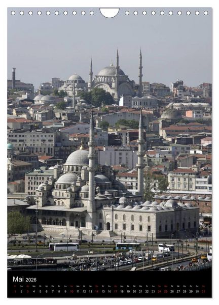 Produktbild: Istanbul, die Perle am Bosporus (Wandkalender 2026 DIN A4 hoch), CALVENDO Monatskalender