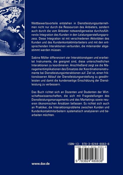 Produktbild: Interaktion bei der Erstellung von Dienstleistungen