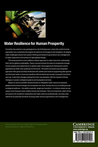 Produktbild: Water Resilience for Human Prosperity