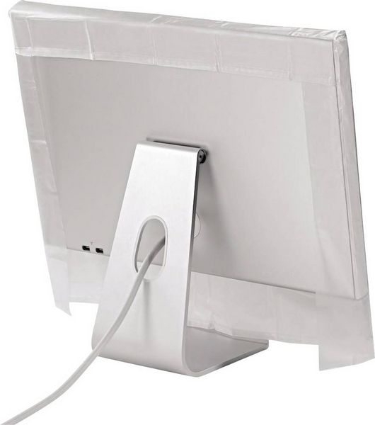 Produktbild: Hama 00113817 Staubschutzhaube Monitor Transparent (L x B x H) 620 x 80 x 440mm