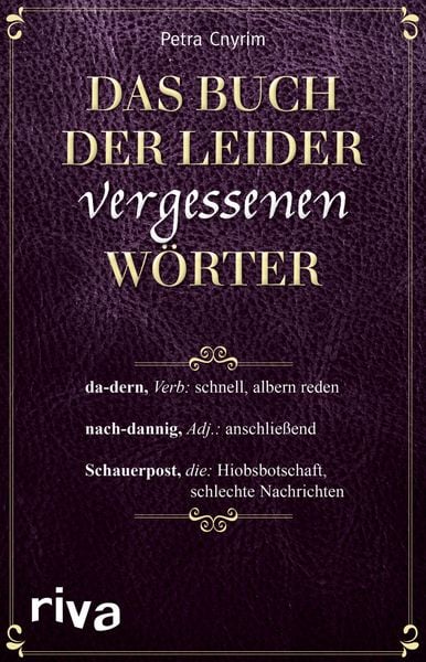 Produktbild: Das Buch der leider vergessenen W&ouml;rter