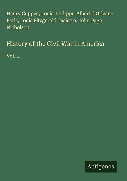 Produktbild: History of the Civil War in America