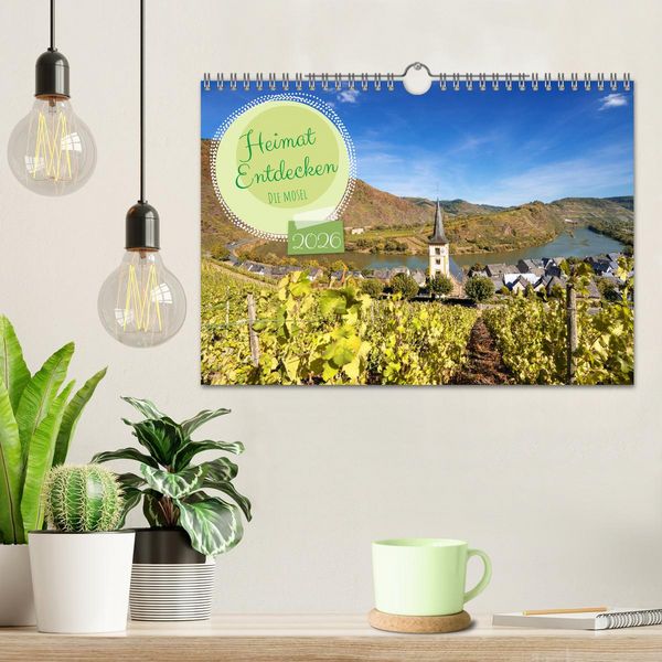 Produktbild: Heimat Entdecken - Die Mosel (Wandkalender 2026 DIN A4 quer), CALVENDO Monatskalender