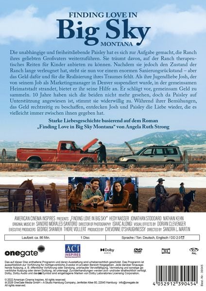Produktbild: Finding Love in Big Sky Montana