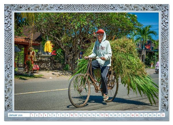 Produktbild: Bali, die unvergleichliche Sch&ouml;nheit (hochwertiger Premium Wandkalender 2026 DIN A2 quer), Kunstdruck in Hochglanz