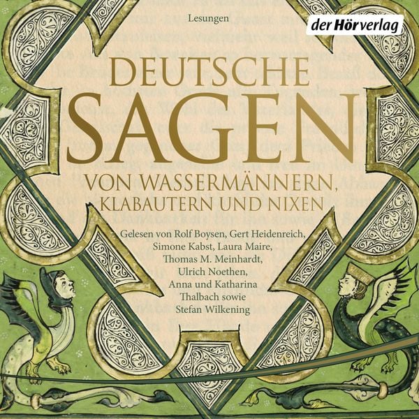Produktbild: Deutsche Sagen von Wasserm&auml;nnern, Klabautern und Nixen
