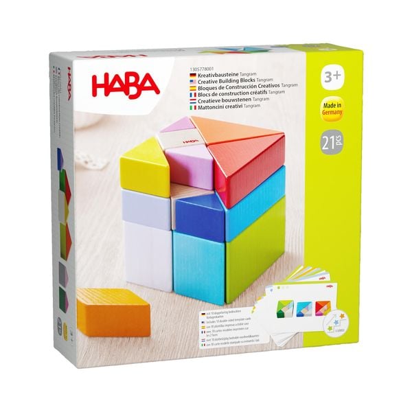 Produktbild: HABA 3D-Legespiel Tangram-W&uuml;rfel (Kinderspiel)