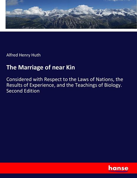 Produktbild: The Marriage of near Kin