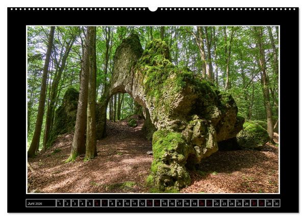 Produktbild: Wunderwelt Fr&auml;nkische Schweiz (hochwertiger Premium Wandkalender 2026 DIN A2 quer), Kunstdruck in Hochglanz