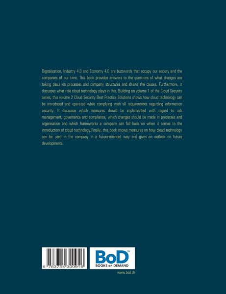 Produktbild: Cloud Security Volume 2 Best Practice
