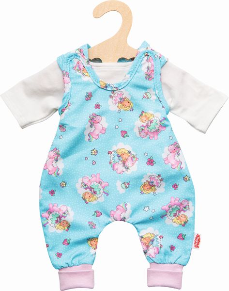 Produktbild: Heless - Puppen- Strampler Einhorn Emil Fee Emma mit T-Shirt, Gr. 28-35 cm