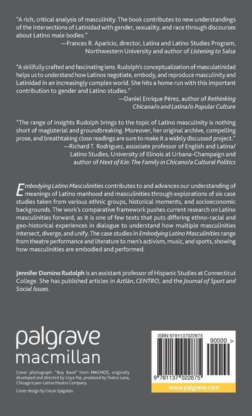 Produktbild: Embodying Latino Masculinities