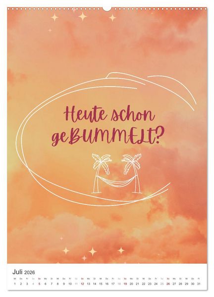 Produktbild: Freudvoll durchs Jahr! (Wandkalender 2026 DIN A2 hoch), CALVENDO Monatskalender