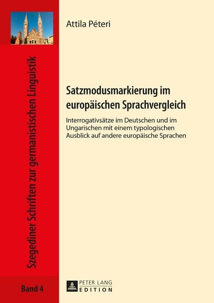 Produktbild: Satzmodusmarkierung im europ&auml;ischen Sprachvergleich