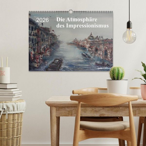 Produktbild: Die Atmosph&auml;re des Impressionismus (Wandkalender 2026 DIN A3 quer), CALVENDO Monatskalender