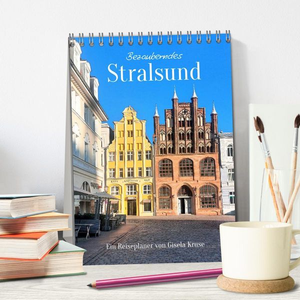 Produktbild: Bezauberndes Stralsund (Tischkalender 2026 DIN A5 hoch), CALVENDO Monatskalender