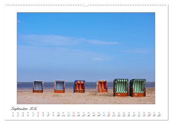 Produktbild: Amrum - Farben einer Insel (Wandkalender 2026 DIN A2 quer), CALVENDO Monatskalender