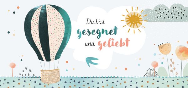 Produktbild: Geldgeschenk - Du bist gesegnet und geliebt