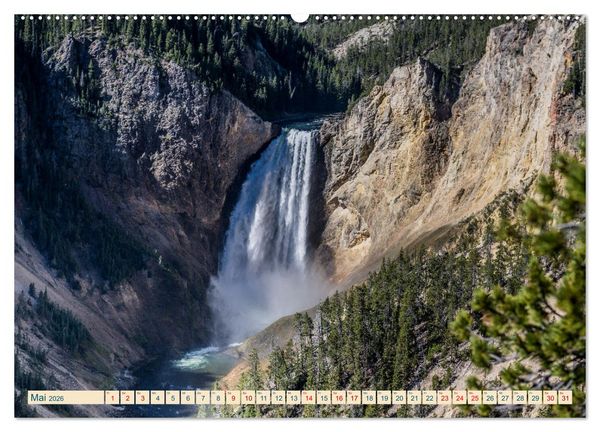 Produktbild: Wyoming, South Dakota Colorado (Wandkalender 2026 DIN A2 quer), CALVENDO Monatskalender