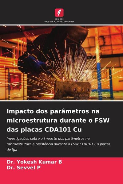 Produktbild: Impacto dos par&acirc;metros na microestrutura durante o FSW das placas CDA101 Cu