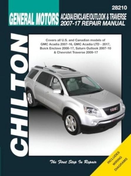 Produktbild: GM Acadia, Enclave, Outlook & Traverse (Chilton)