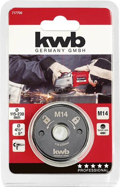 Produktbild: Kwb Schnellspannmutter 115 &ndash;230mm 717700