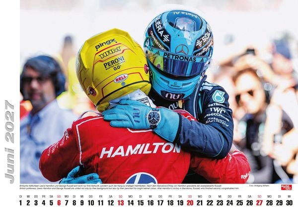 Produktbild: Formel 1 Kalender 2027