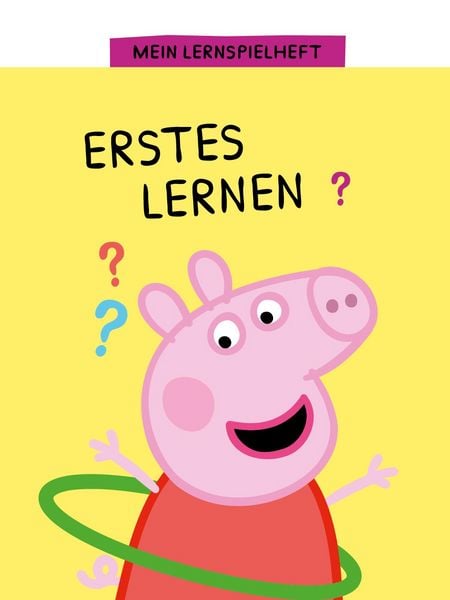 Produktbild: Peppa Pig Mein Lernspielheft - Erstes Lernen