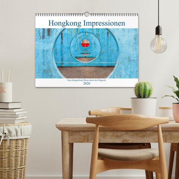 Produktbild: Hongkong Impressionen (Wandkalender 2026 DIN A3 quer), CALVENDO Monatskalender