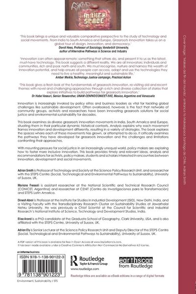 Produktbild: Grassroots Innovation Movements