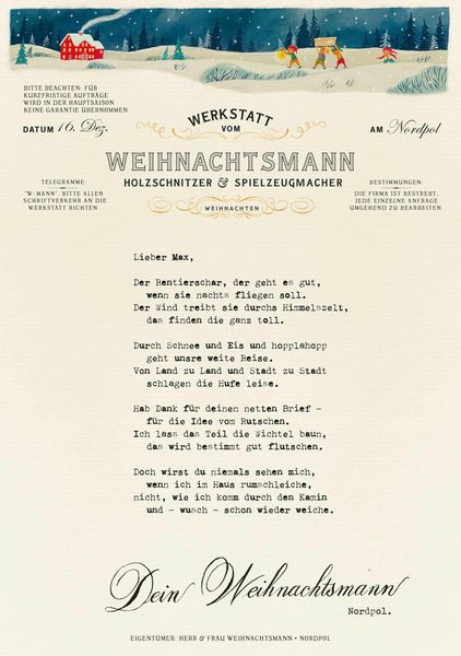 Produktbild: Post vom Weihnachtsmann